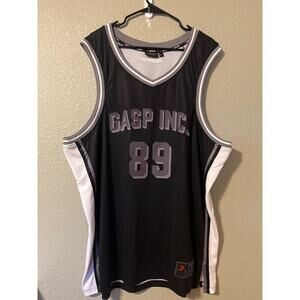 Gasp Inc men’s jersey/Mesh tank size 4XL NWOT